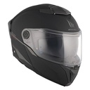 Casque modulable MT Atom 2 SV Double écrans Uni Noir Mat (ECE 22.06 P/J)