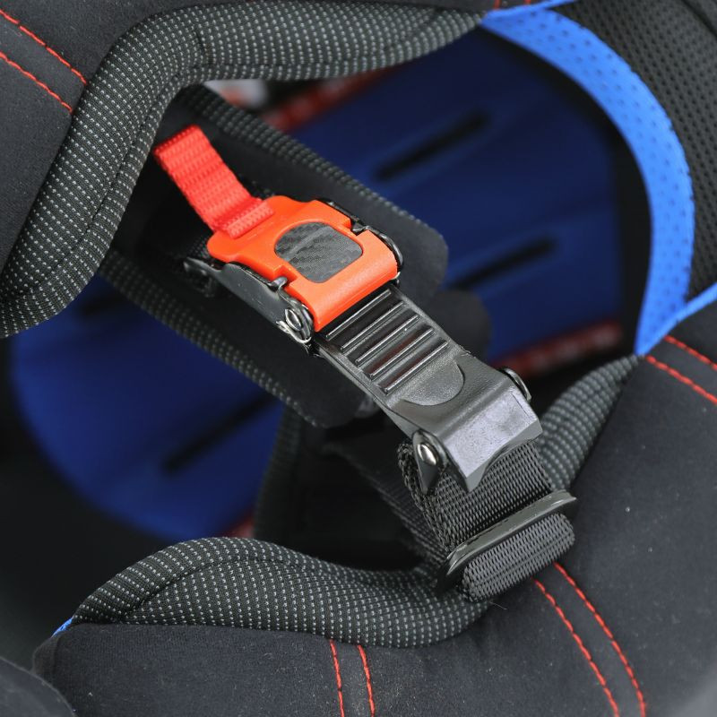 Casque modulable MT Atom 2 SV Bast A0 Double écrans Bleu/Noir/Rouge Brillant (ECE 22.06 P/J) 