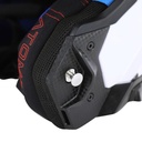 Casque modulable MT Atom 2 SV Bast A0 Double écrans Bleu/Noir/Rouge Brillant (ECE 22.06 P/J) 