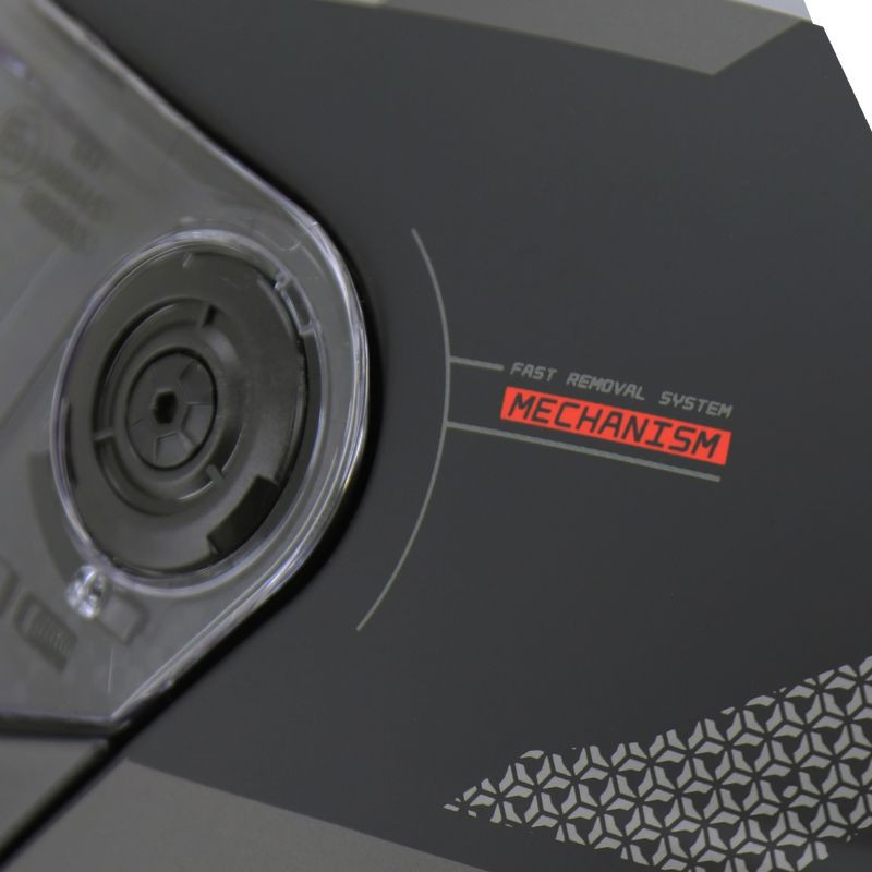 Casque modulable MT Atom 2 SV Bast D5 Double écrans Noir/Gris Mat (ECE 22.06 P/J)