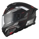 Casque modulable MT Atom 2 SV Bast D5 Double écrans Noir/Gris Mat (ECE 22.06 P/J)