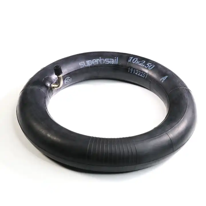 Chambre à air 10x2.5 valve coudée(90*90°) 