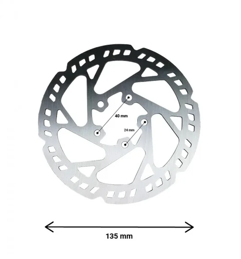 Disque de frein 135mm (5 Trous)