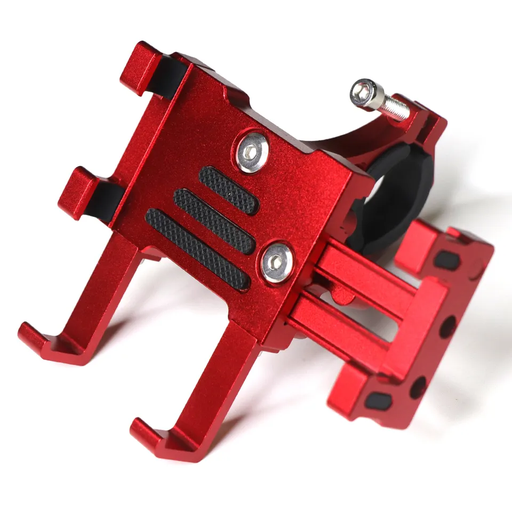 Support smartphone trottinette Alu rouge