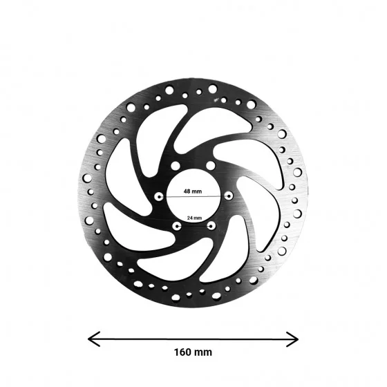 [PF-53] Disque de frein renforcé 3mm 160mm entraxe 48mm